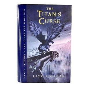 The Titan's Curse By Rick Riordan 2007 First Edition/Print Hardback Book